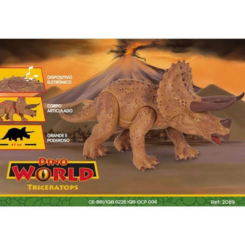 Dino World Triceratops 2089 - Cotiplás