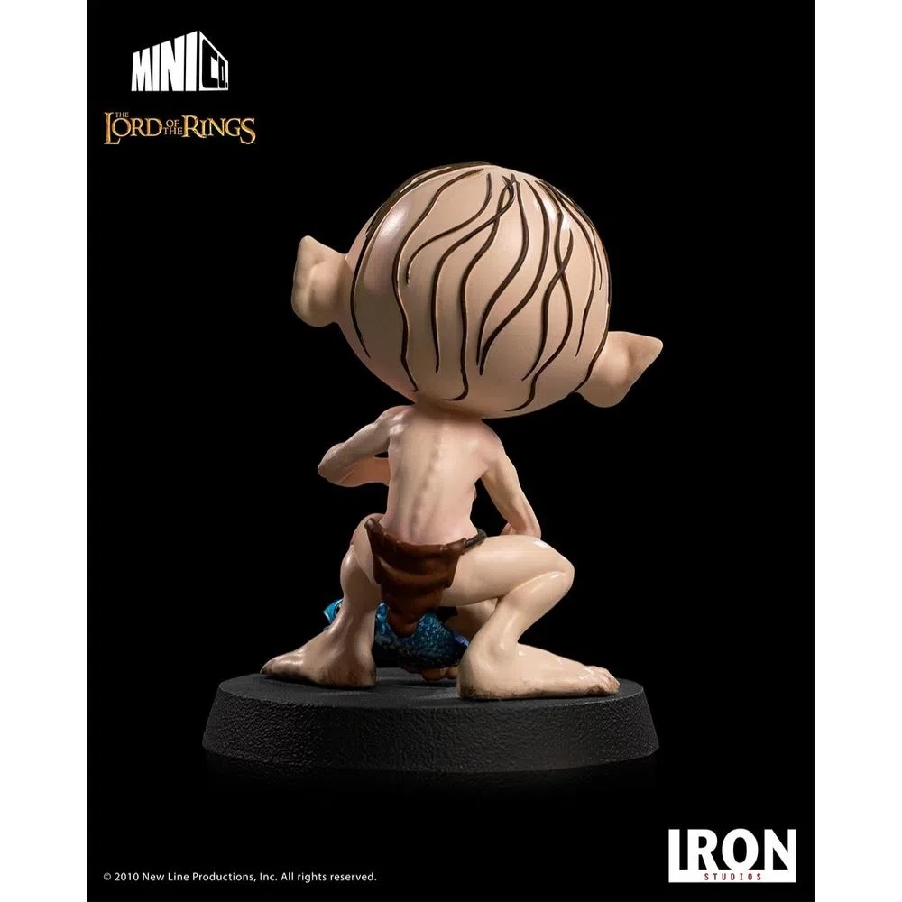 Estátua Gollum O Senhor dos Anéis MiniCo Iron Studios