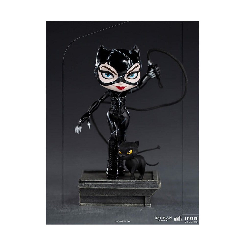 Estátua Minico Catwoman - Batman Returns Iron Studios