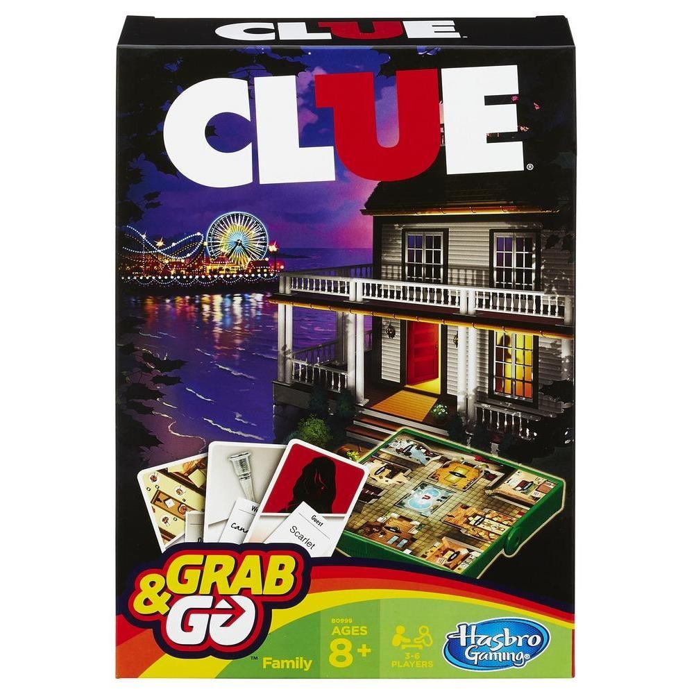 Jogo Clue Grab & Go Hasbro B0999