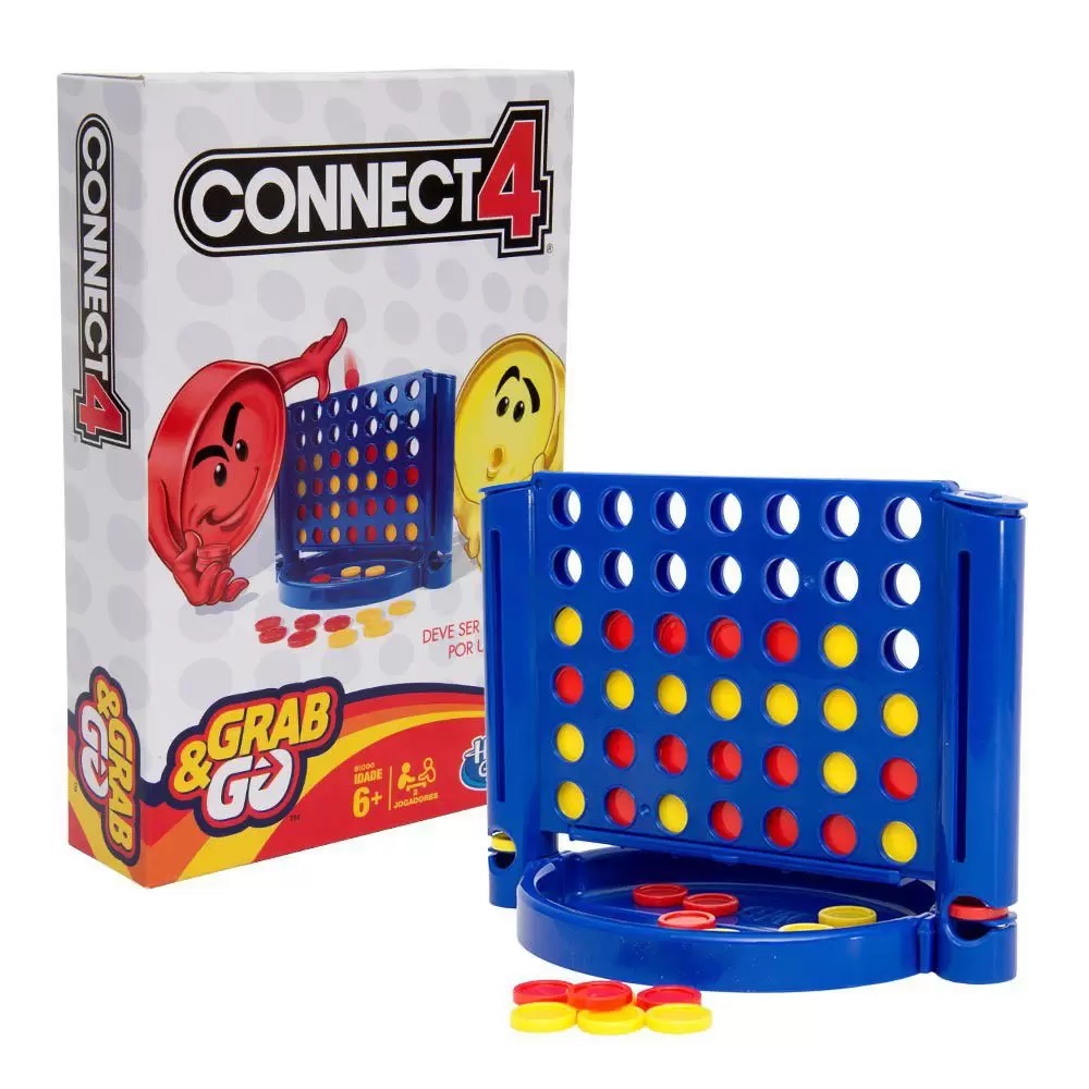 Jogo Connect 4 Grab & Go Hasbro