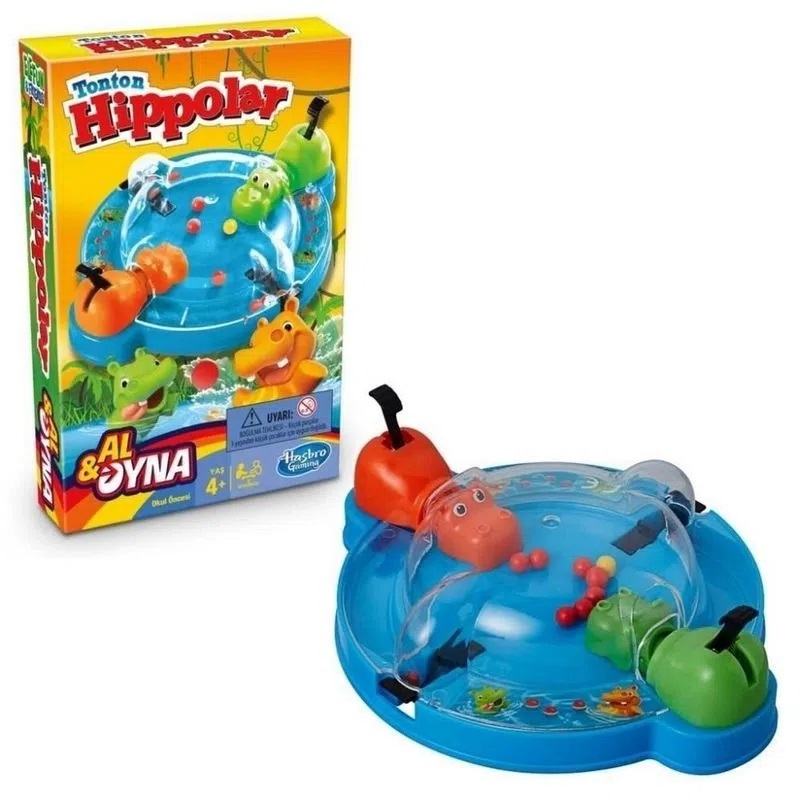 Jogo Hipopótamos Comilões Grab & Go Hasbro B1001