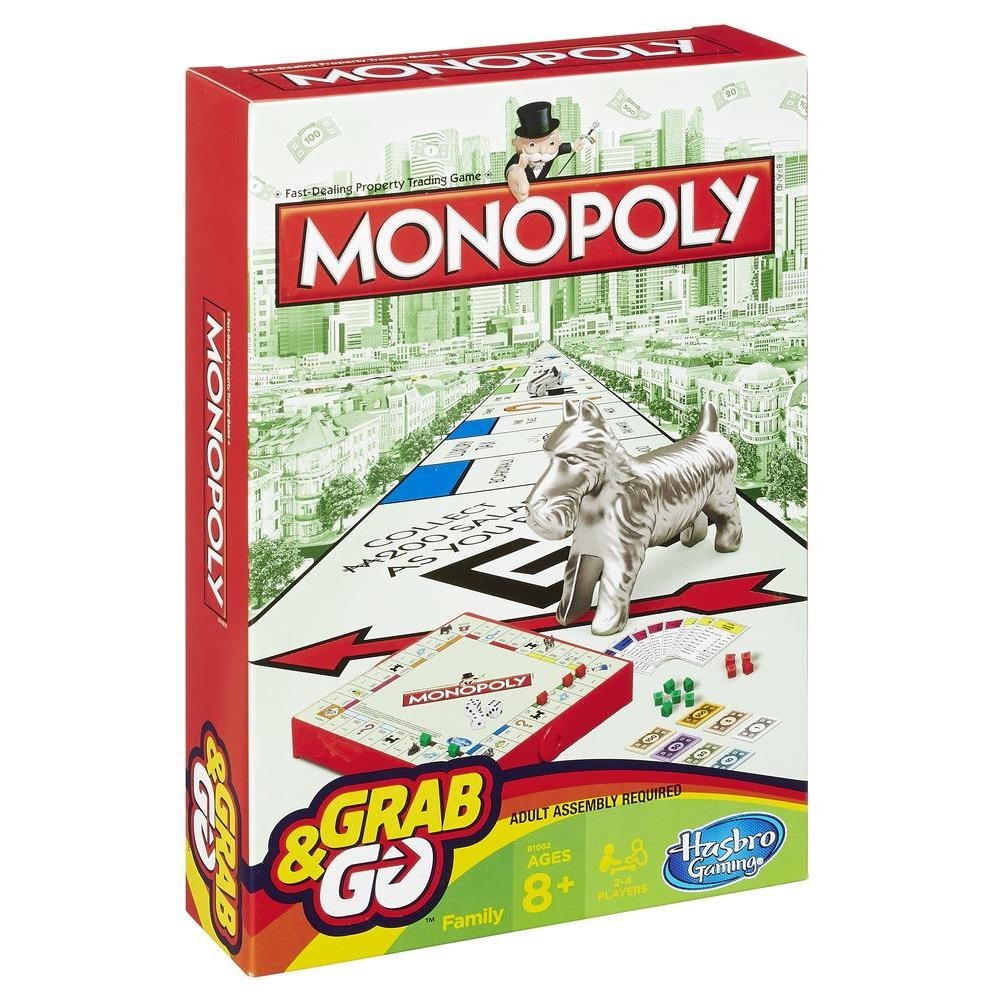 Jogo Monopoly Grab & Go Hasbro B1002