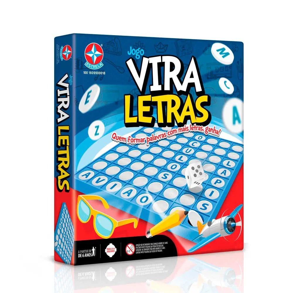Jogo Vira Letras Estrela 1001609900018