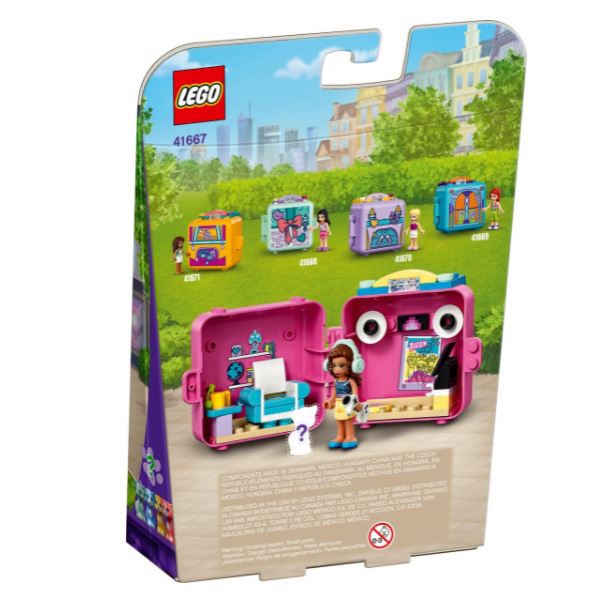 Lego Friends Cubo de Jogo da Olívia 41667 64 Peças
