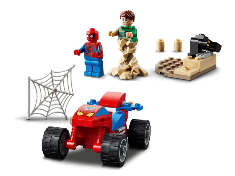 Lego Marvel Confronto Homem-Aranha e Homem-Areia 76172 45 Pcs