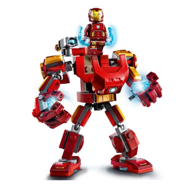 Lego Marvel Vingadores Homem de Ferro Armadura Robô 76140 148 Peças