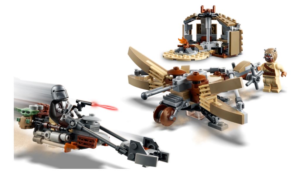 Lego Star Wars The Mandalorian Problemas em Tatooine 75299 276 Peças