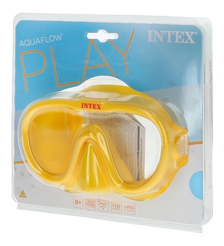 Máscara Aquaflow Play Para Natação Intex 55916