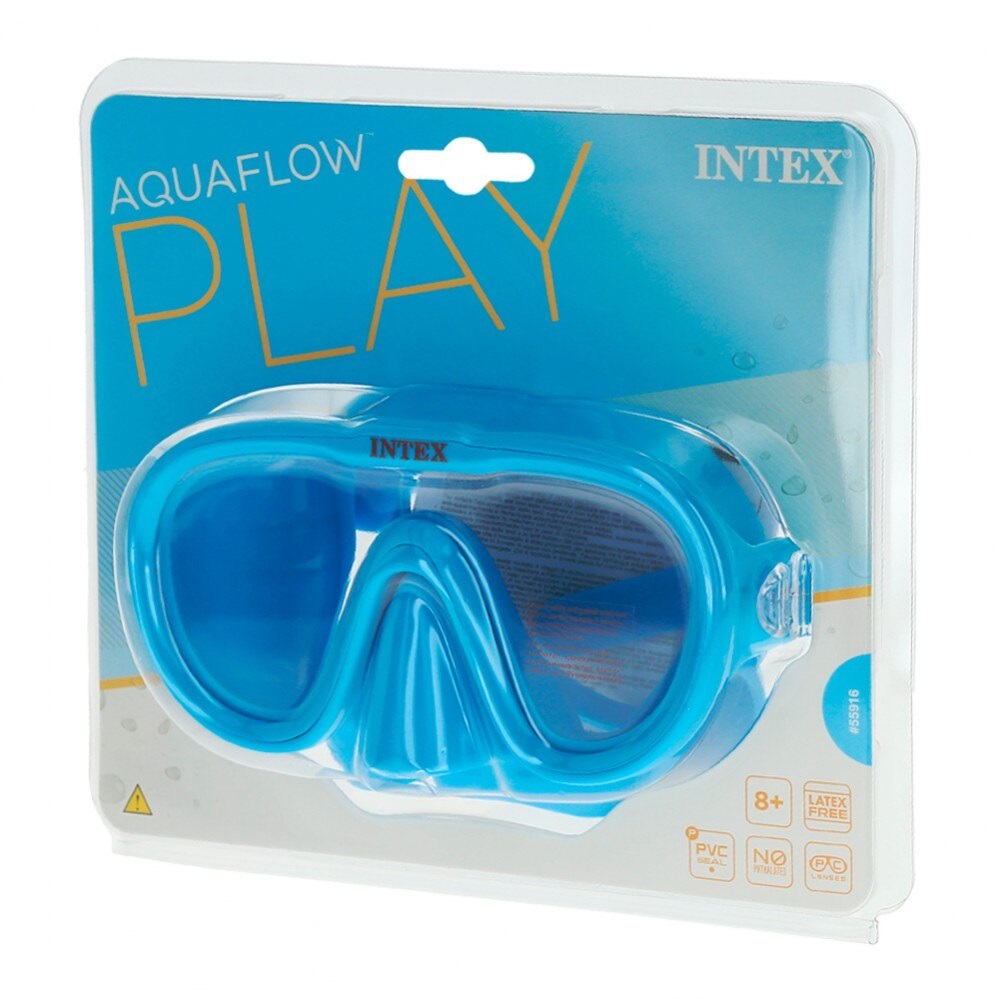 Máscara Aquaflow Play Para Natação Intex 55916