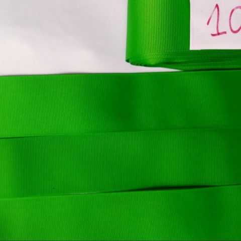 Fita Gorgurão Lisa Sanding Verde 108 - 22mm n05