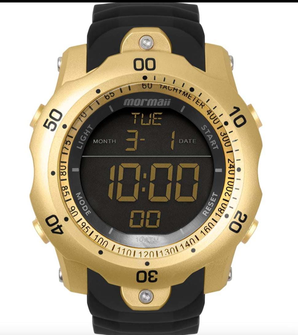 Relógio Digital Mormaii Masculino MO10900/8D