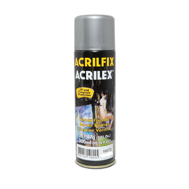 Spray Verniz Acrilfix Acrilex 300ml Fosco