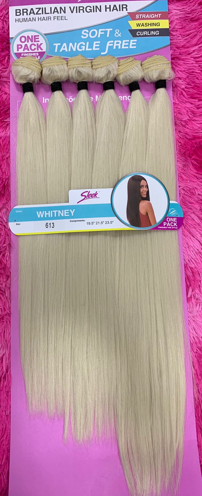 Brazilian Virgin Hair Bio Vegetal - Whitney 613
