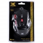 Mouse Gamer Vinik VX Gaming Black Widow 2400dpi Preto com Vermelho - Cód.28428 Gm102 - Foto 1