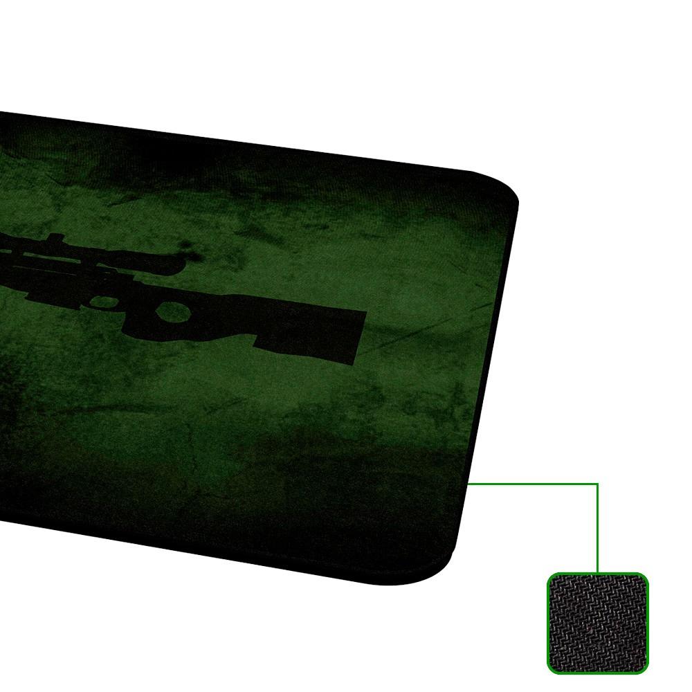 Mousepad Gamer Rise Mode Sniper 42x29cm Borda Costurada - Foto 2