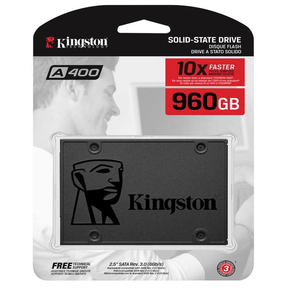 SSD Kingston 960GB 2,5 Sata 3 Sa400s37/960G - Foto 0
