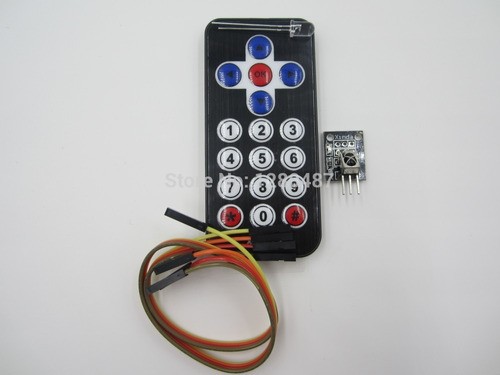 Kit Controle Remoto + Módulo Rx Tx Infra Vermelho Arduino