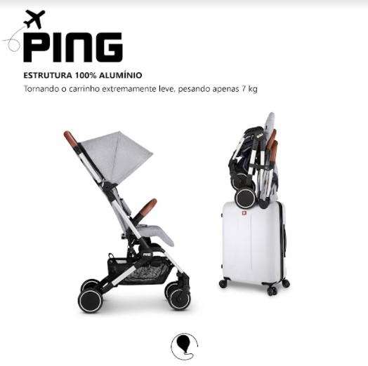 Carrinho de Bebê Ping - ABC Design