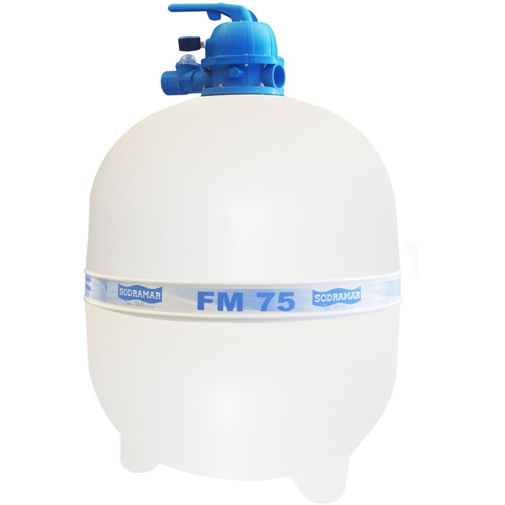 Kit Filtro FM-75 e Bomba 1,5cv BMC-150 Mono p/ piscinas de até 176 mil litros
