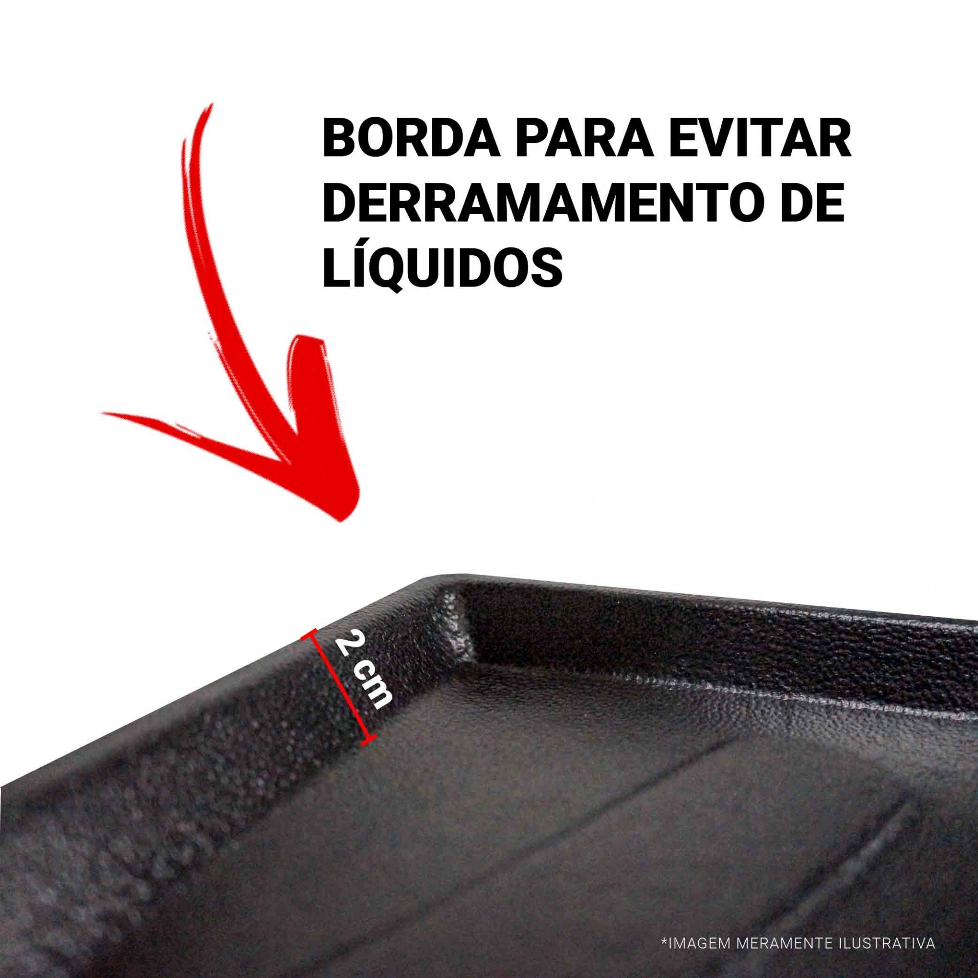 Protetor de Porta-malas Sandero 2014 a 2023 Tapete para Bandeja