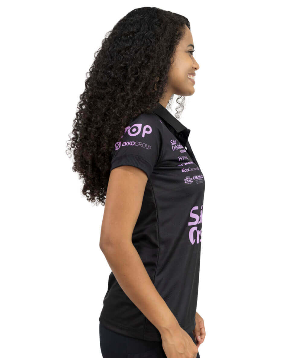 Camisa de Vôlei Osasco CT 2022/23 Preta Igualdade - Feminina