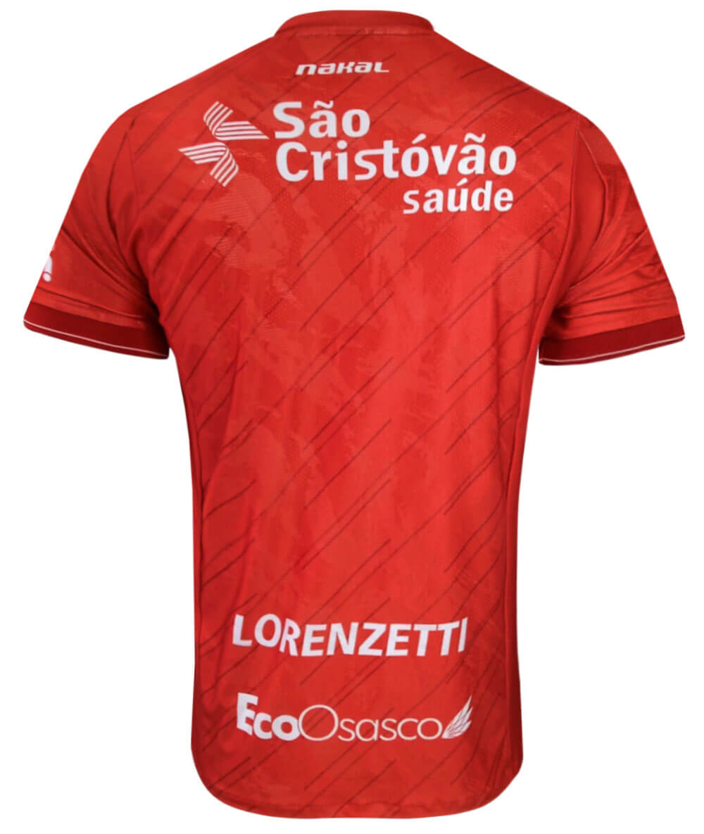 PRÉ-VENDA Camisa de Vôlei Osasco 2023/24 Vermelha - Masculina - LOTE 3