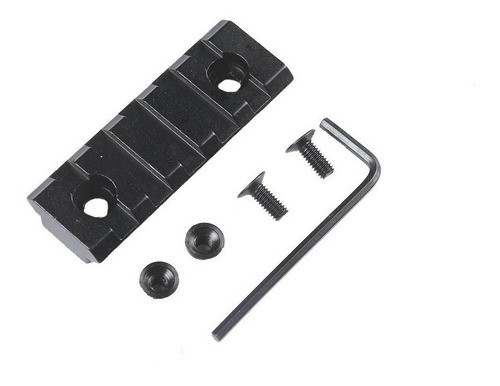 Trilho Tático Picatinny Metal Modelo Keymod Handguard Rail