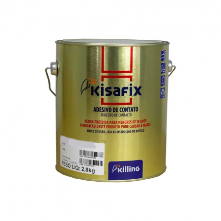 Cola kisafix PVC Couroextra Adesivo PU 2,8 kg - a unidade