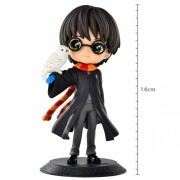 ACTION FIGURE HARRY POTTER - HARRY POTTER - WITH HEDWIG Q POSKET REF: 20915