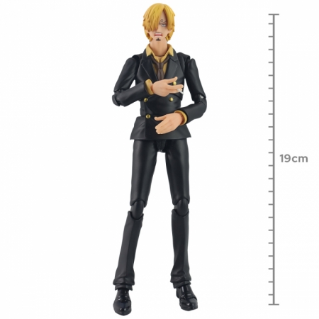 ACTION FIGURE ONE PIECE - SANJI - VARIABLE ACTION HEROES RE.: 833953