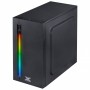 GABINETE GAMER VX GAMING AUSTRALIS PRETO FRONTAL COM FITA LED RGB