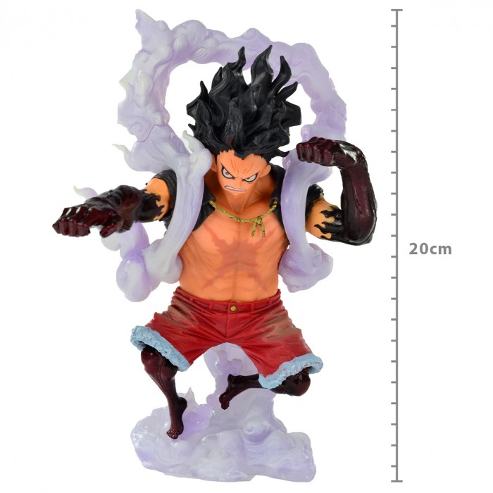 ACTION FIGURE ONE PIECE - MONKEY D LUFFY GEAR4TH (SNAKE MAN) - KING OF ARTIST SPECIAL REF: 20829/20830
