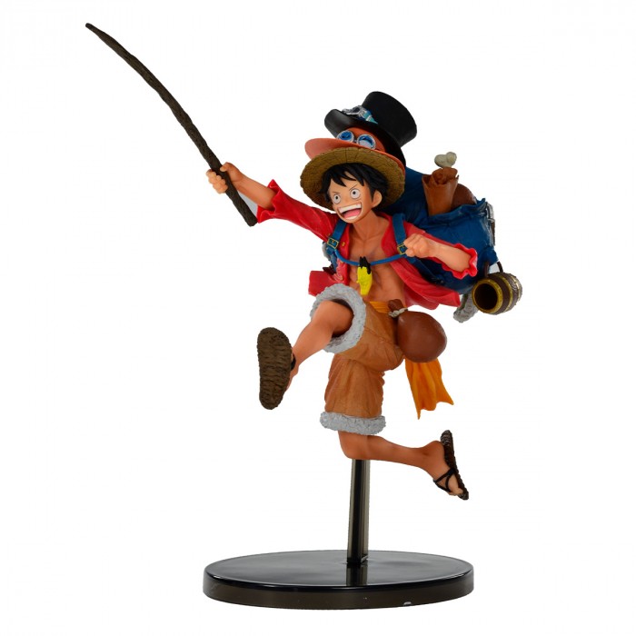 ACTION FIGURE ONE PIECE - MONKEY D. LUFFY - THREE BROTHERS REF: 20742/20743