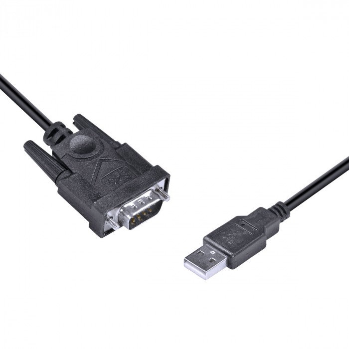 CABO USB 1.1 CONVERTE 1 PORTA USB EM 1 SAIDA SERIAL DB9 RS232 2 METROS U1DB9-2