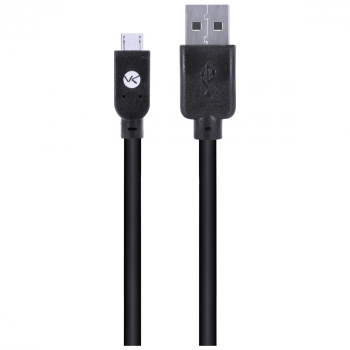 CABO USB X MICRO USB B 2.0 5 PINOS 1 METRO PRETO - MUSB-1