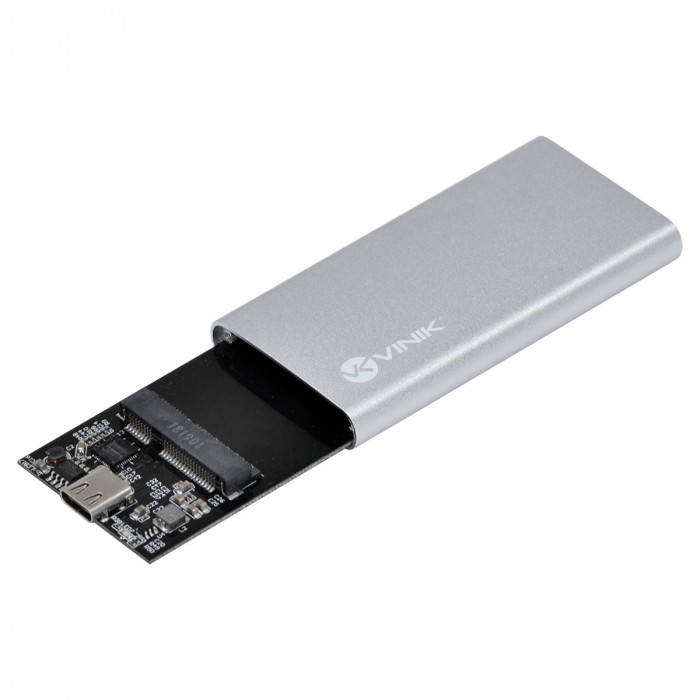 CASE EXTERNO PARA SSD MSATA CONEXAO USB TIPO C / TYPE C 3.1 PARA USB - CS25-A31
