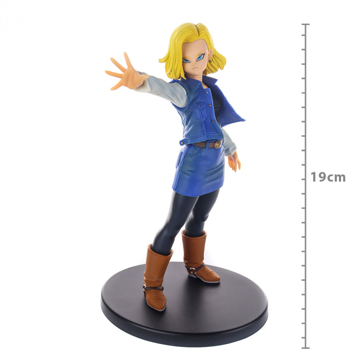 FIGURE DRAGON BALL Z - ANDROID 18 - MATCH MAKERS REF.: 23296/17506