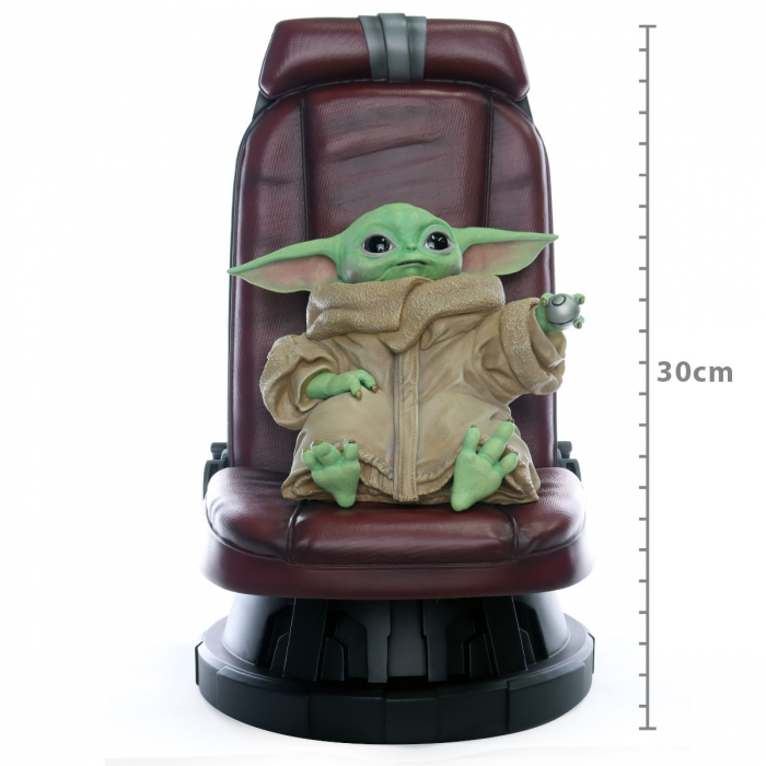 FIGURE STAR WARS - THE CHILD IN CHAIR (BABY YODA) - ½ SCALE
