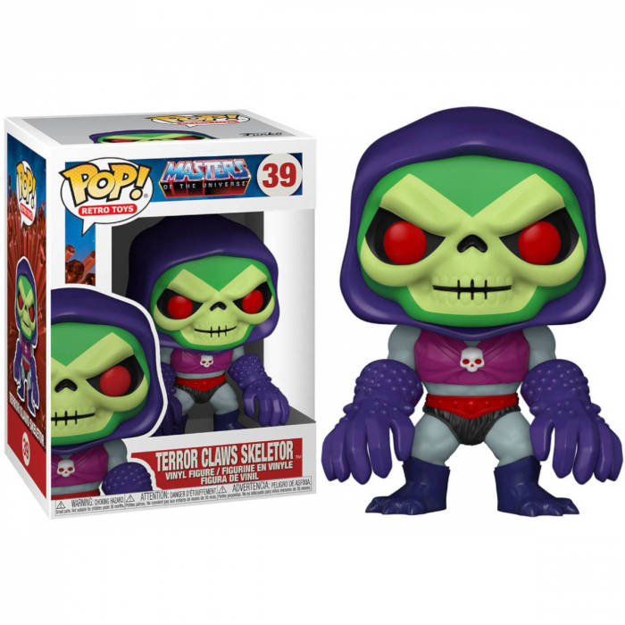 FUNKO POP! MASTERS OF THE UNIVERSE - TERROR CLAWS SKELETOR #39