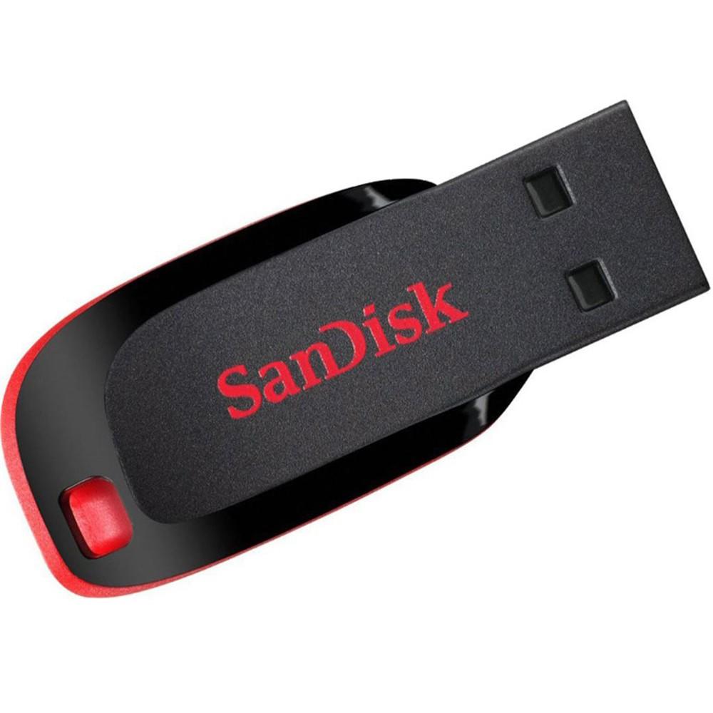 Pendrive Sandisk Z50 Cruzer Blade 32GB USB 2.0 Preto SDCZ50-32G-B35