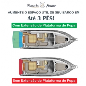 EXTENSÃO DA PLATAFORMA DE POPA FOCKER 242