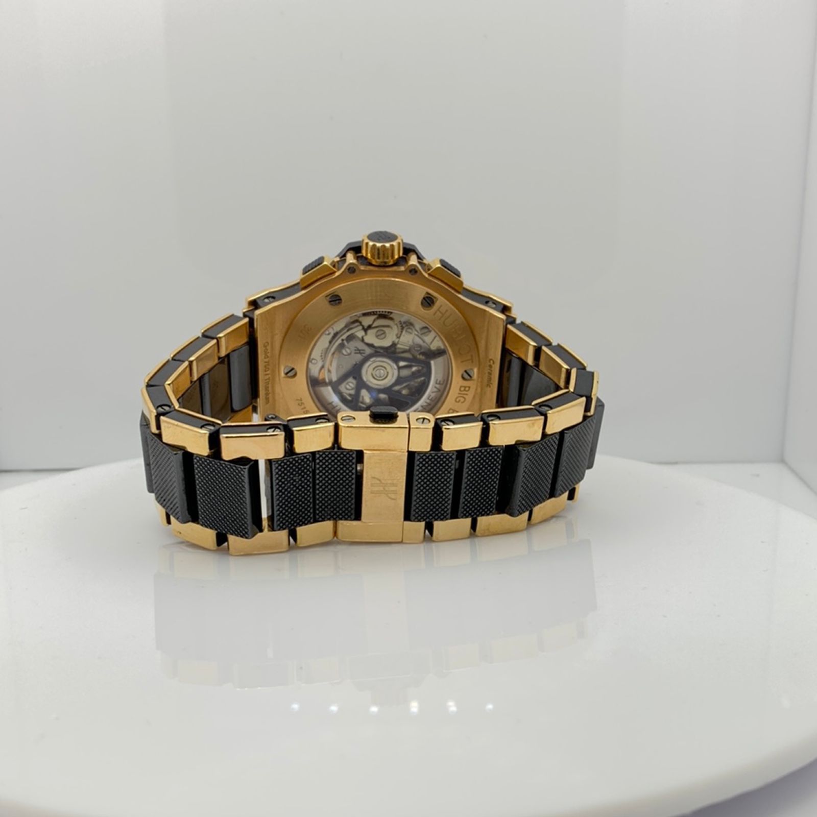Hublot Big Bang Full Rose Gold & Ceramic 44mm Completo Impecável