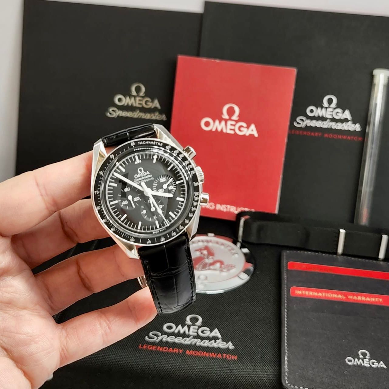 Omega Speedmaster Professional Moonwatch 2020 40mm Completo