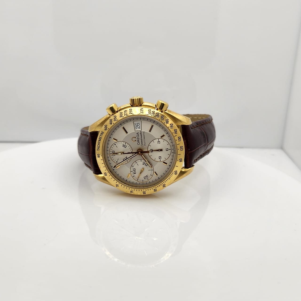 Omega Speedmaster Yellow Gold Automático 40mm Completo