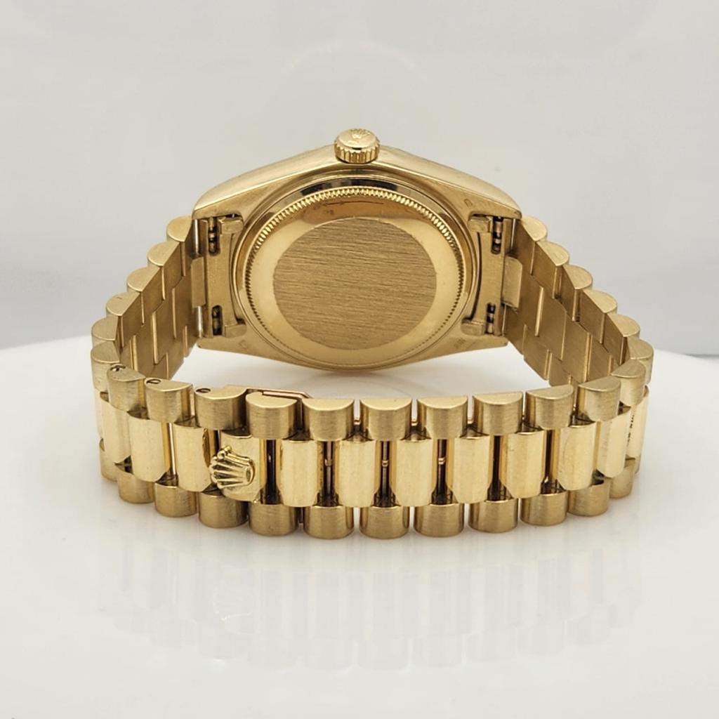 Rolex Day-Date 36mm Presidente Full Gold &amp; Diamonds Completo
