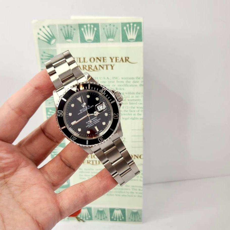 Rolex Submariner Date Automatic 40mm Completo