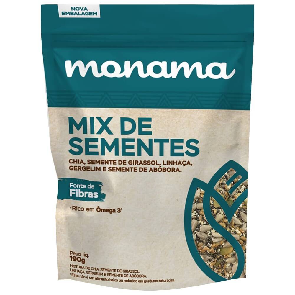 Mix de Sementes 190g - Monama