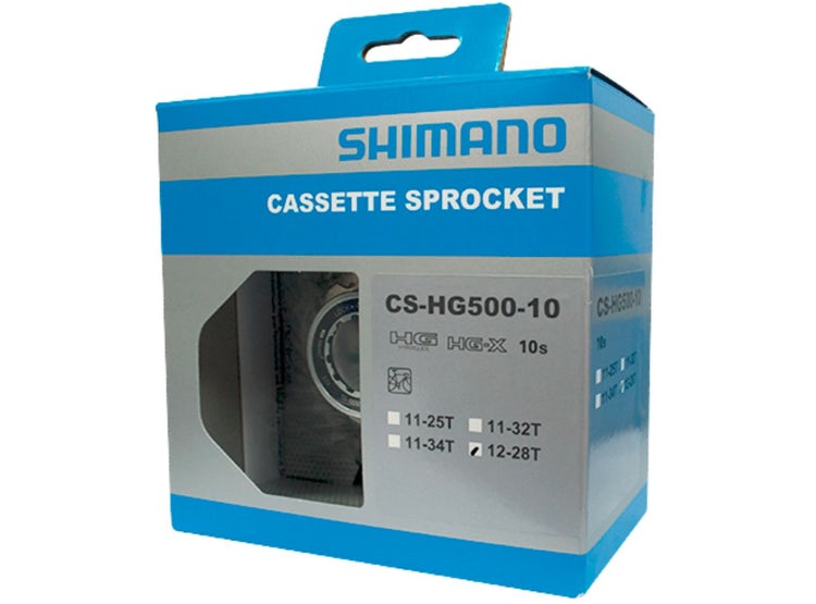 CASSETE SHIMANO 10V CS-HG500 12/28D