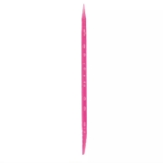 Palito plástico ponta dupla Pink c/100 - Santa Clara